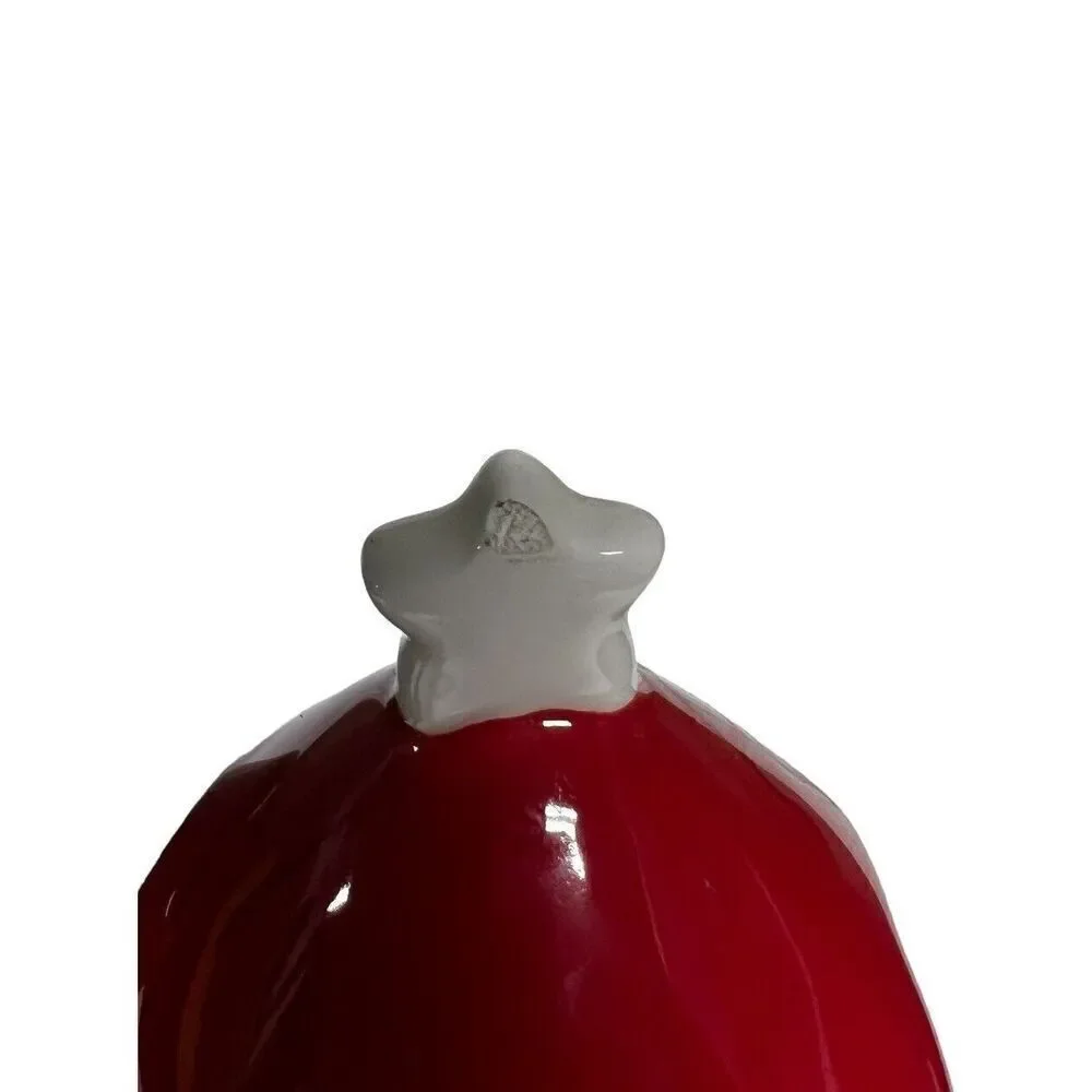 Rae Dunn JOY Red and Green Christmas Tree Mug With Tree Topper/Lid - Picture 8 of 8